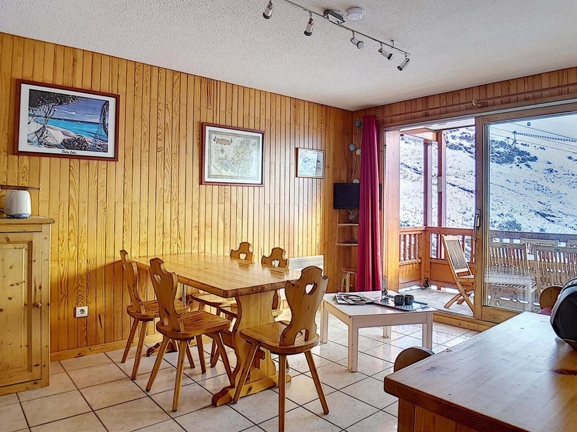 Appartement 6 Pers, Skis Aux Pieds, Balcon Sud, Parking, Reberty 2000 - Fr-1-344-757 Saint-Martin-de-Belleville Dış mekan fotoğraf